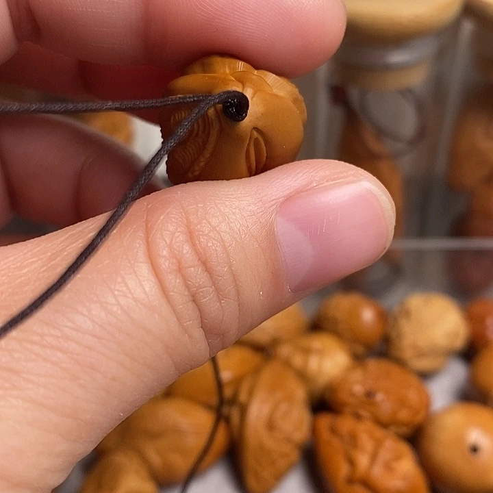橄榄核吊坠生命，三面