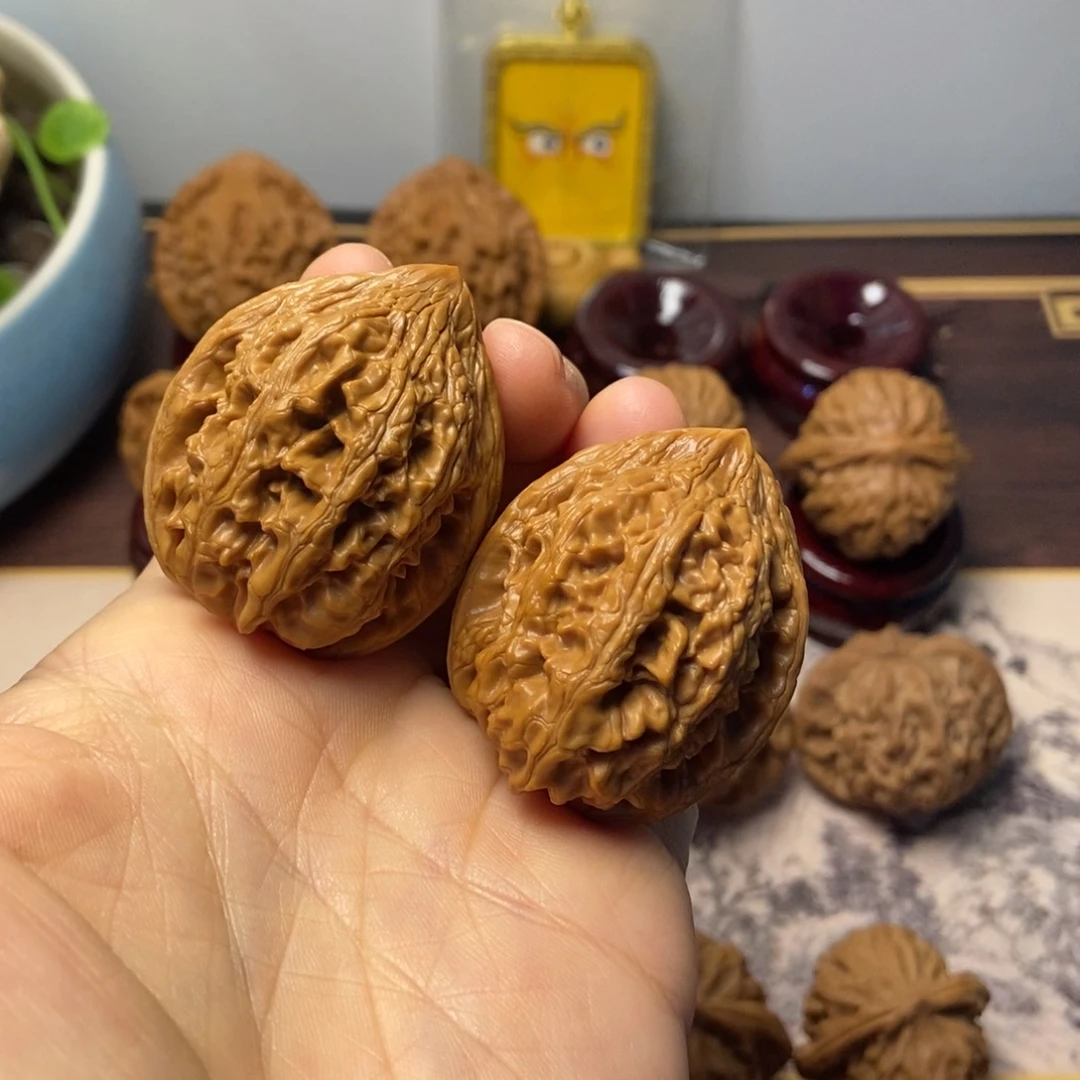 把件文玩核桃大沽石尺寸37