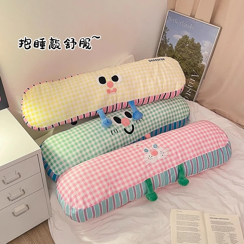 多巴胺长条抱枕夹腿枕睡觉抱睡枕头沙发靠背大学生宿舍床头靠枕gh