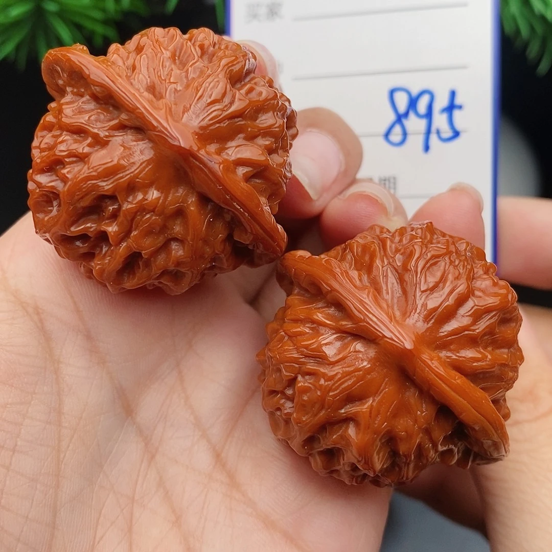 文玩核桃把件42瓷娃娃新款895