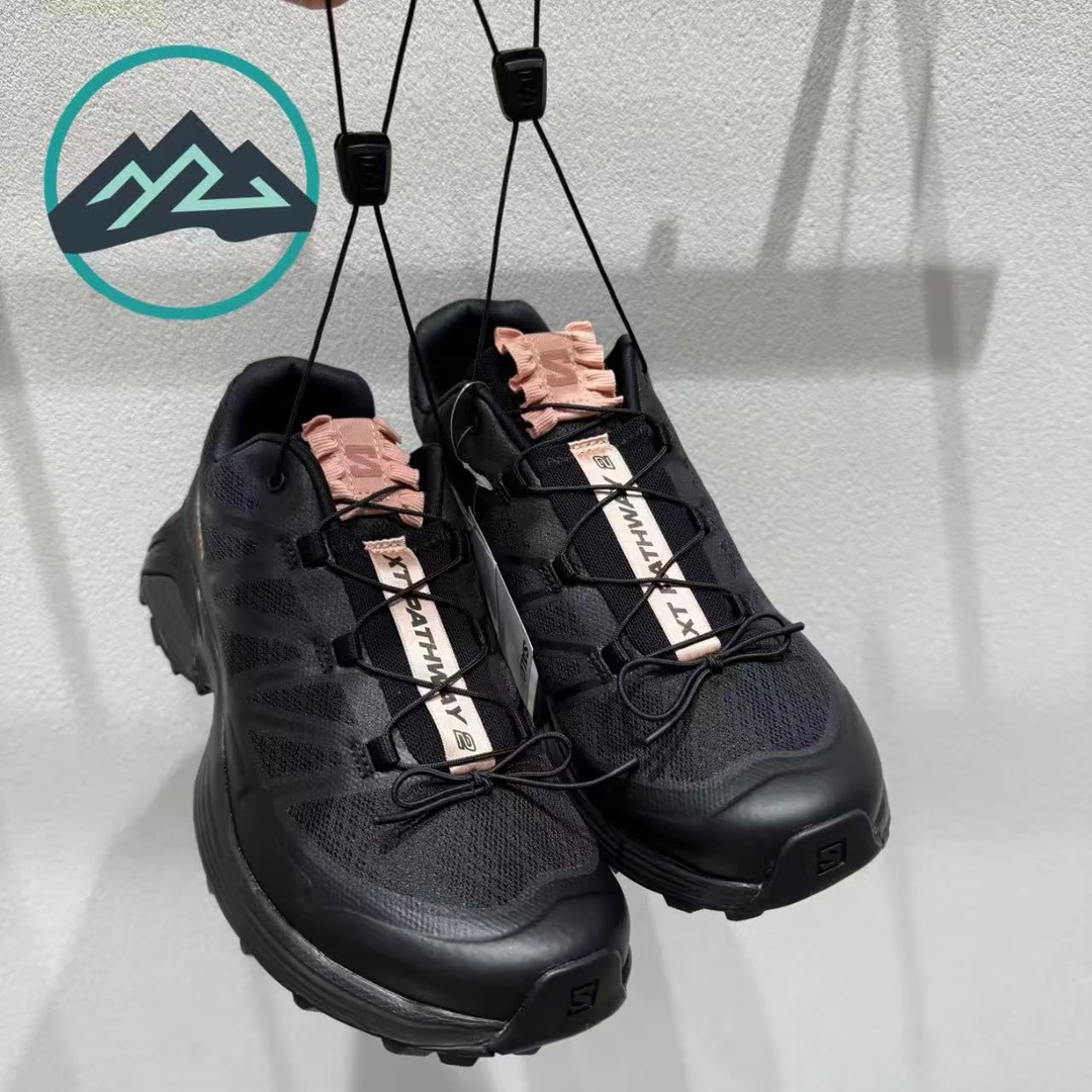 【女生专属】SALOMON萨洛蒙 XT-Pathway 2 SATIN 徒步鞋黑粉477950