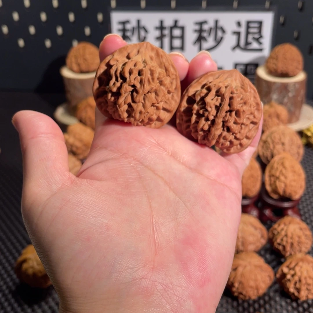 吊坠文玩核桃全品秦闷42尺