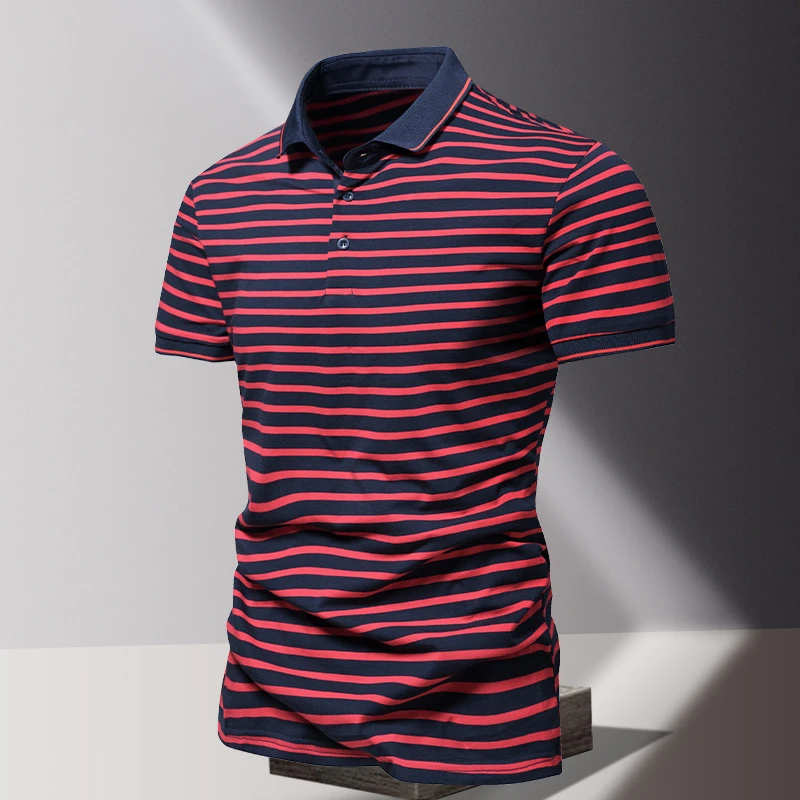 真维斯男士翻领短袖t恤夏季新款冰丝薄款半袖男士商务polo衫