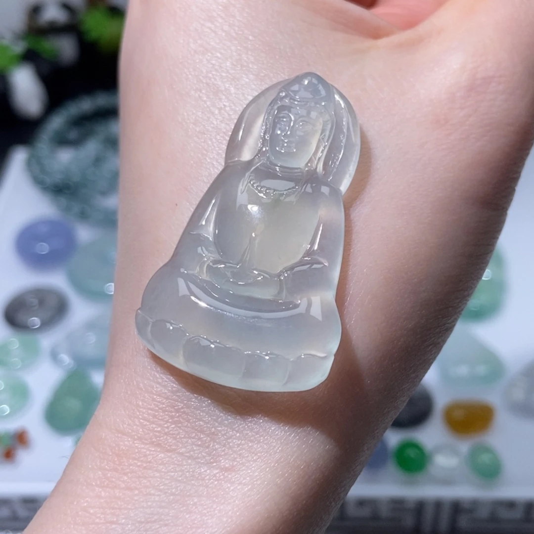 定制翡翠未镶嵌翡翠39.5/24.5/5.3