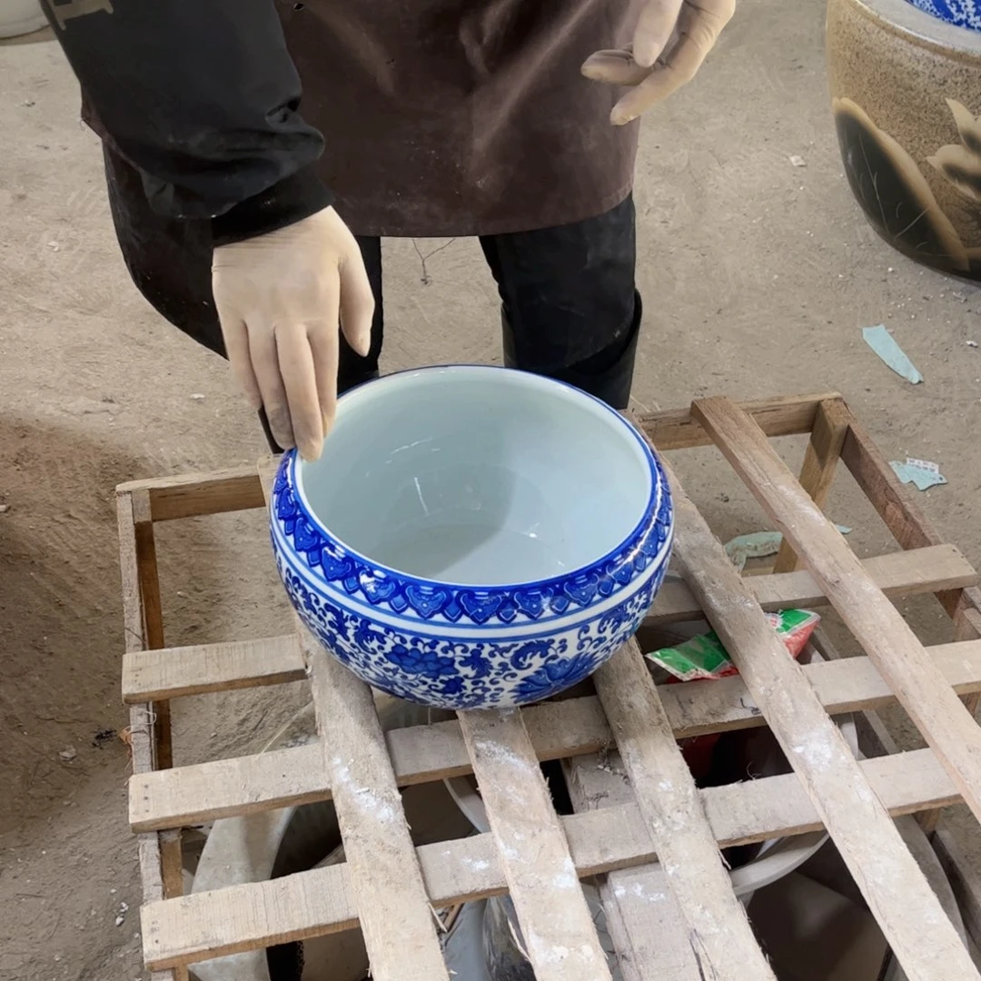 瓷片缠枝莲23高1288888888