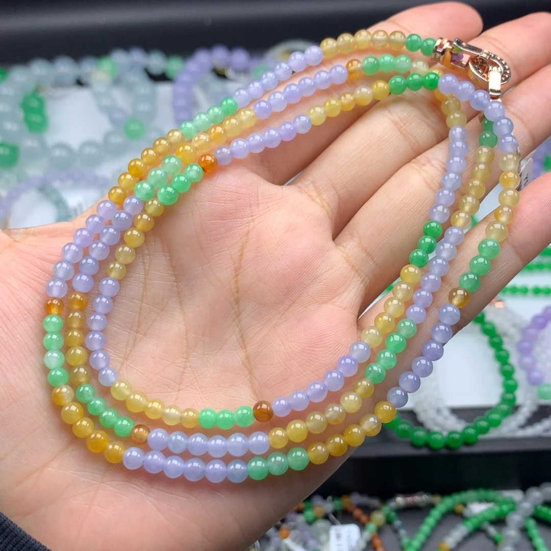 毛衣链未镶嵌翡翠