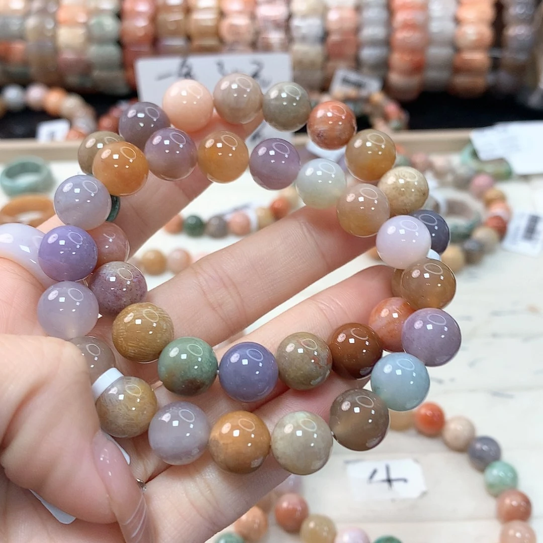 硅化珊瑚（珊瑚玉）手链未镶嵌杨*瘦226