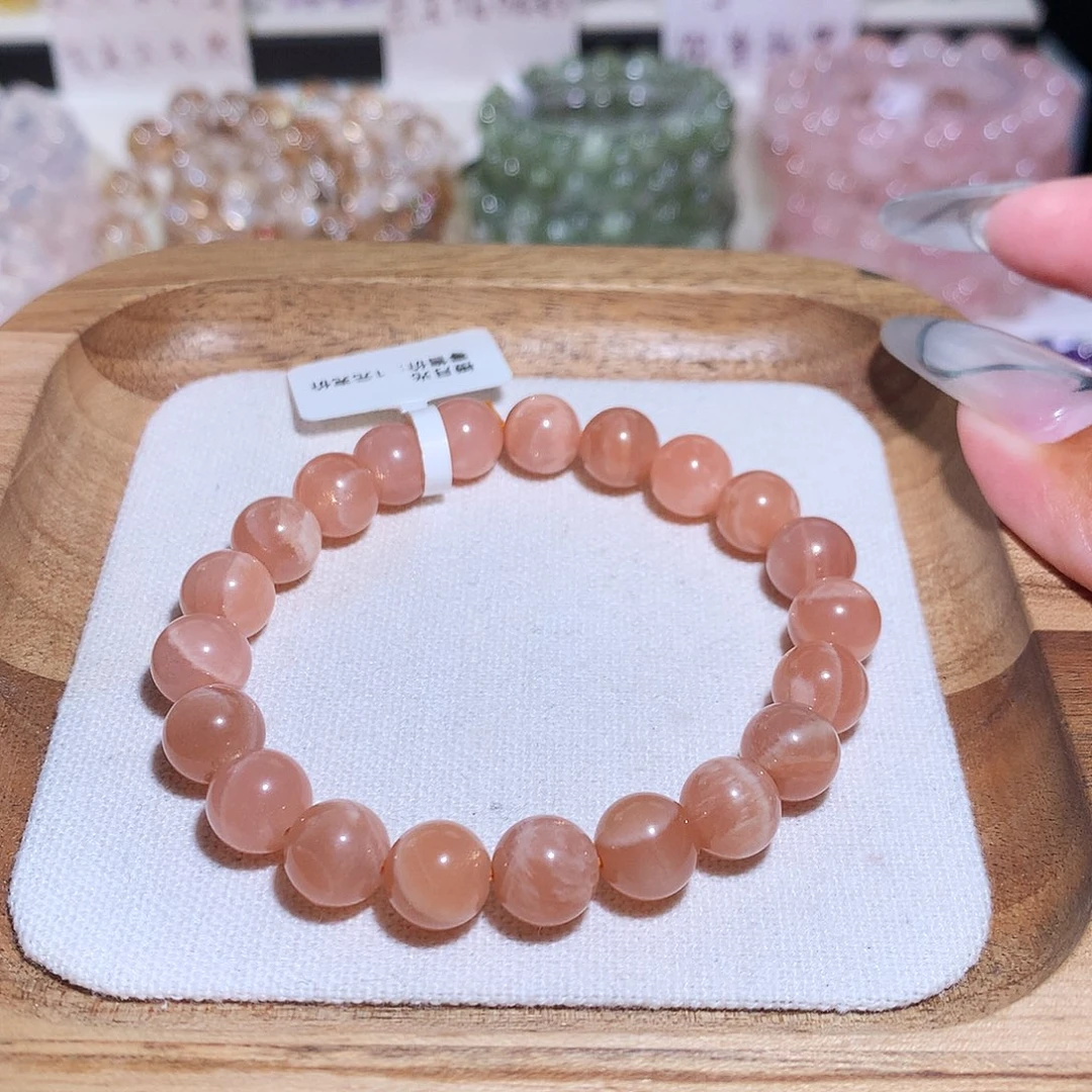 未镶嵌手链水晶橙月光9