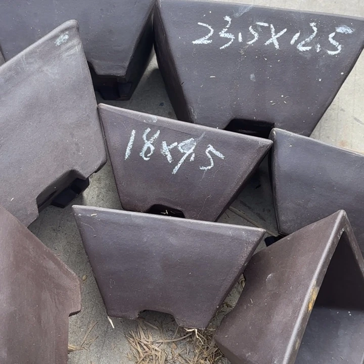 紫砂花盆100-8。