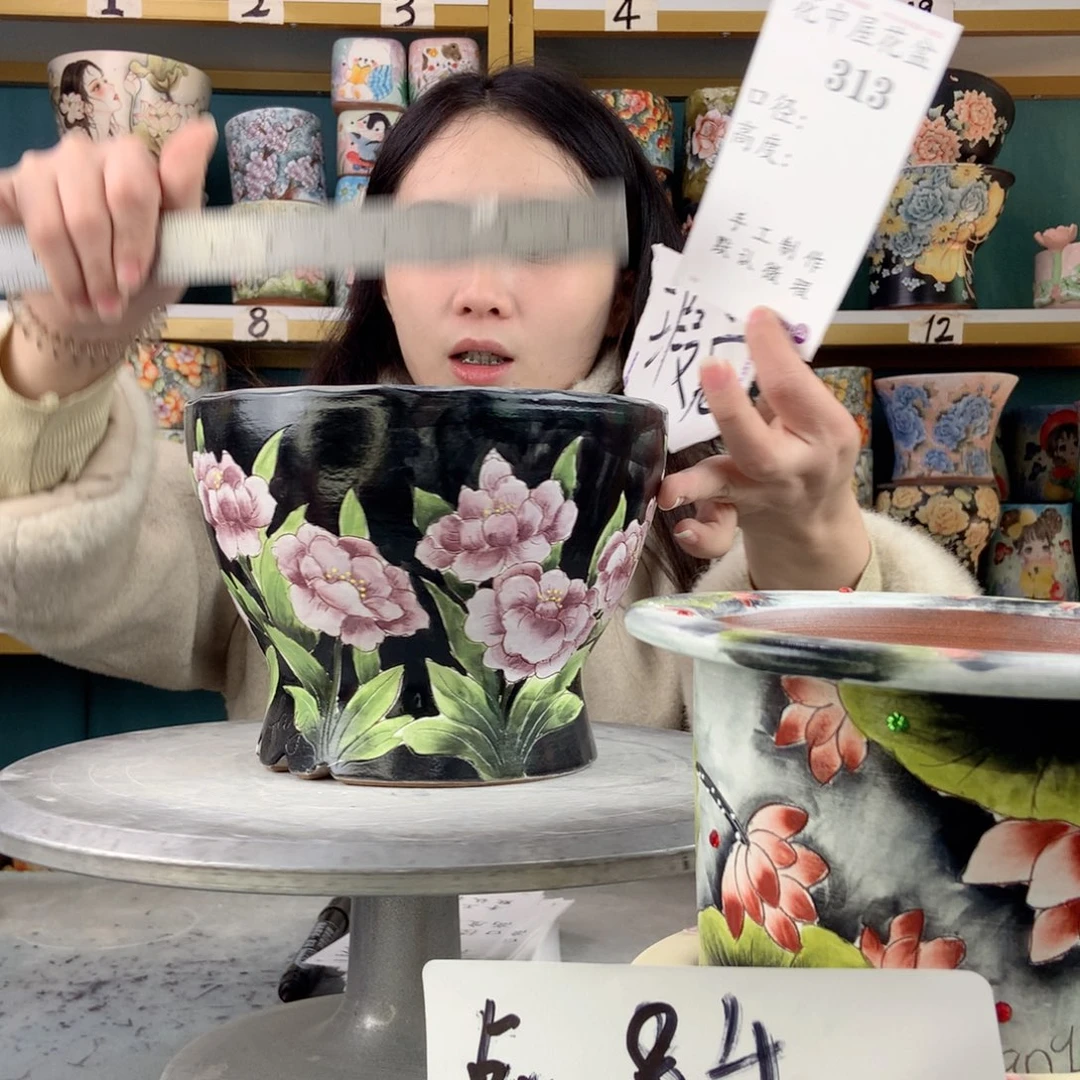 罐景德镇手工瑕疵313