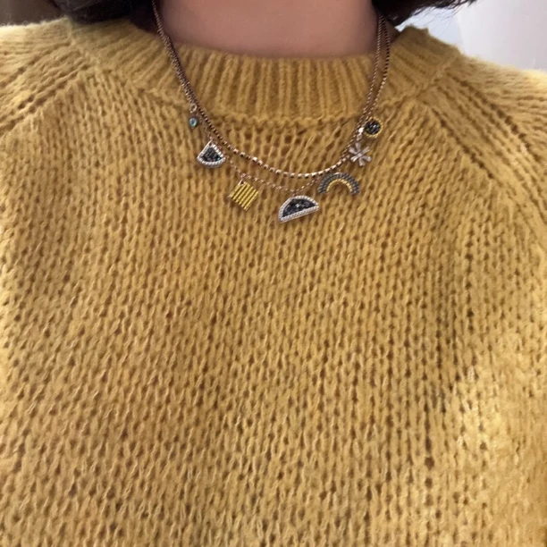 铜合金项链 东大门手工复古项链