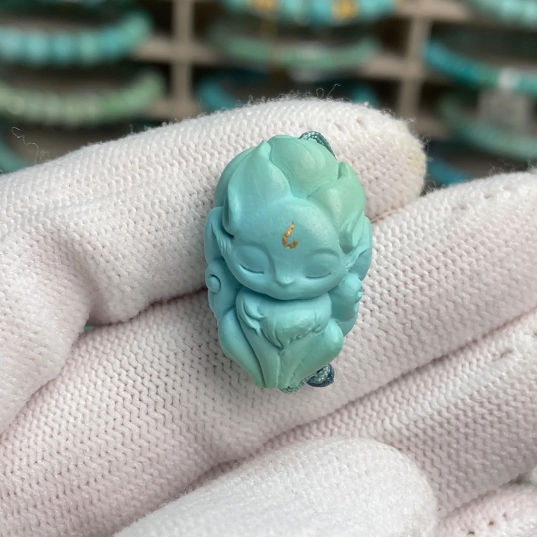 绿松石未镶嵌凤九20