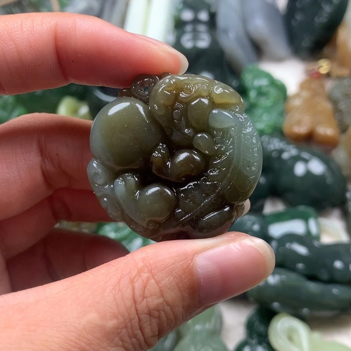 6***8颈饰未镶嵌和田玉