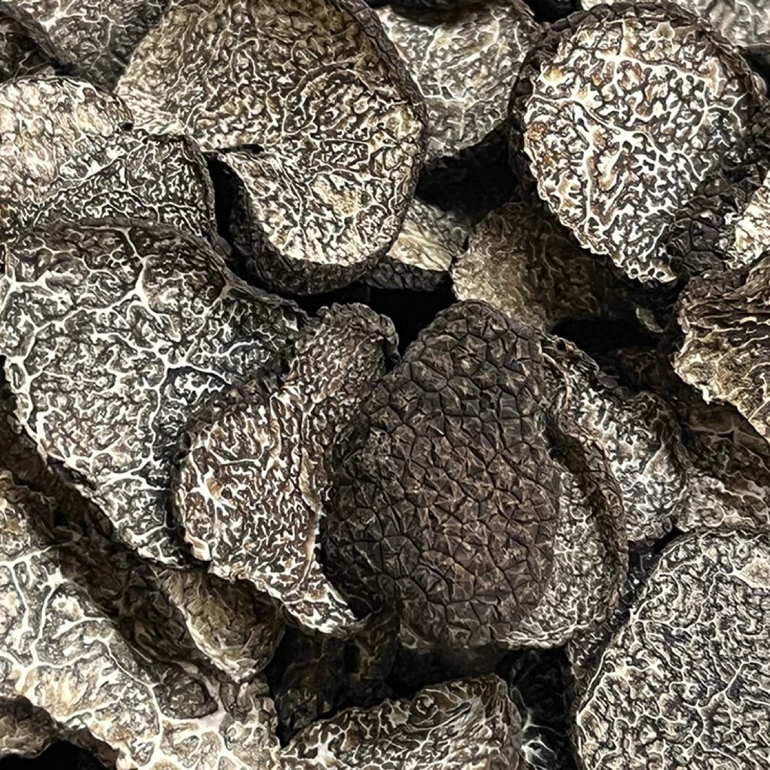 云南深山现收黑松露 猪拱菌干片农家采摘晒干干货