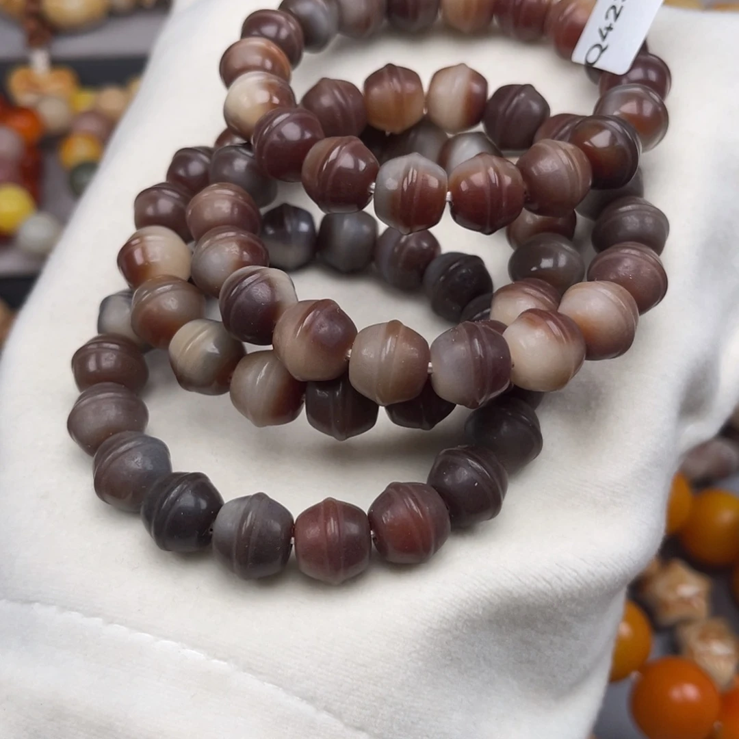 手串菩提根/象牙果前423。12mm蜜罐通货随机一串