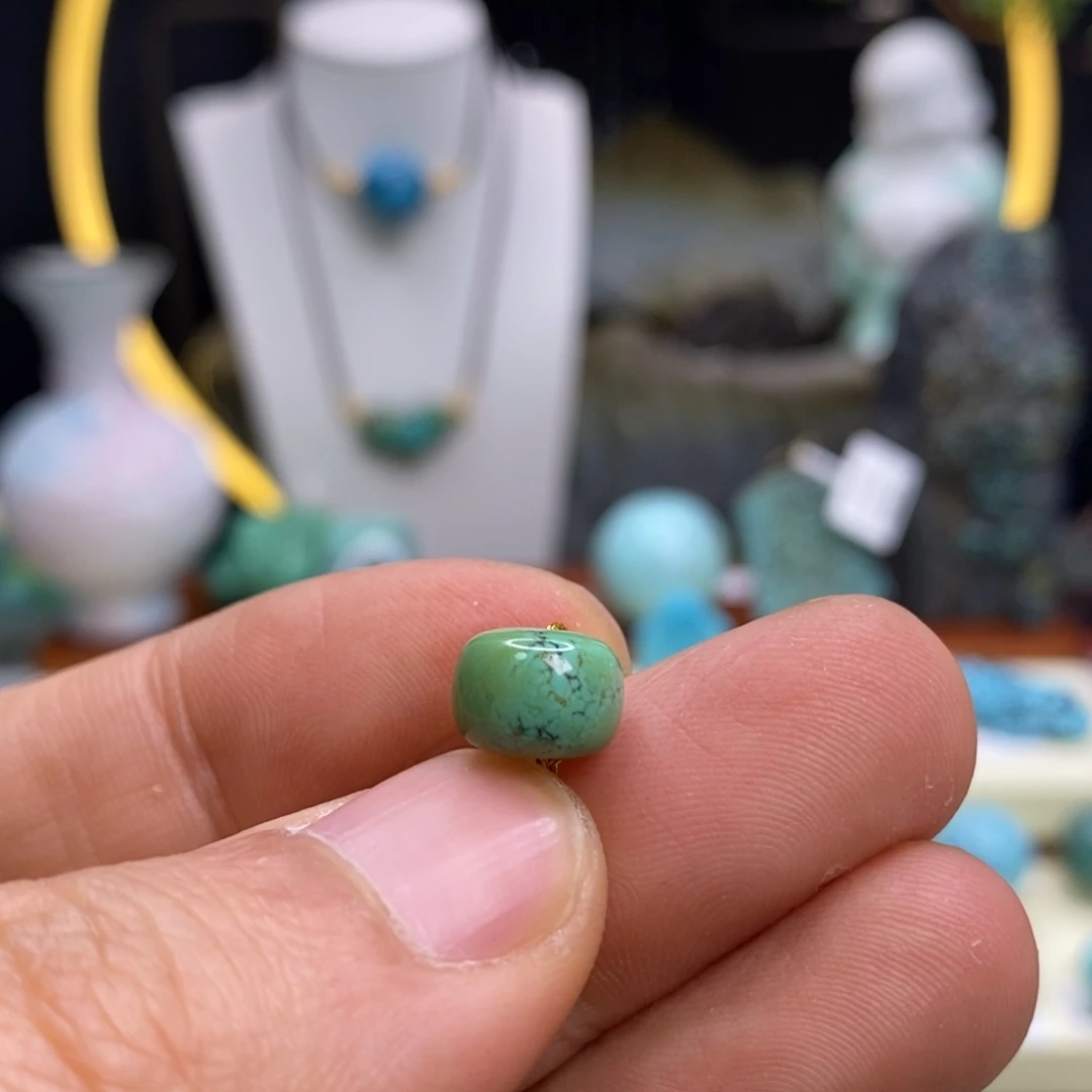 绿松石未镶嵌珠宝奇石9.6