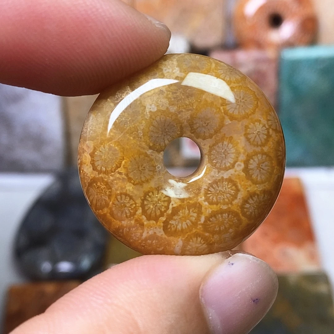 硅化玉未镶嵌颈饰