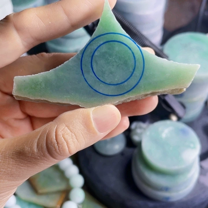 翡翠裸石天然A货翡翠