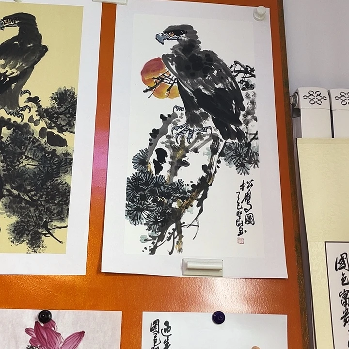 国画张圣敏先生纯手绘作品