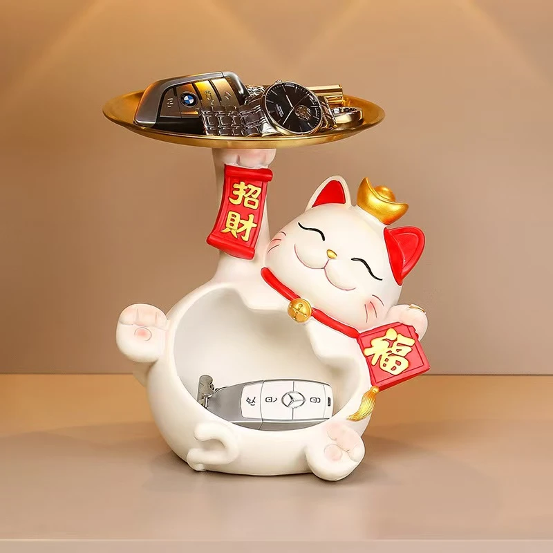 【龙华只卖好货】招财猫摆件置物架！