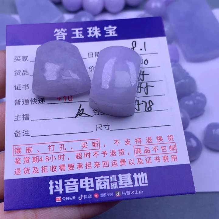 翡翠未镶嵌颈饰@****肉