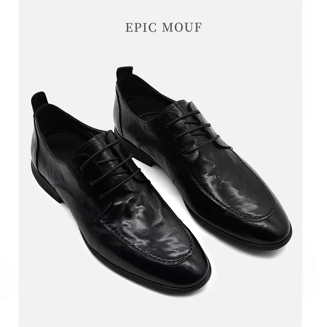 「现货款」MOOFUL牟夫系带一脚蹬男士休闲商务皮鞋S1118