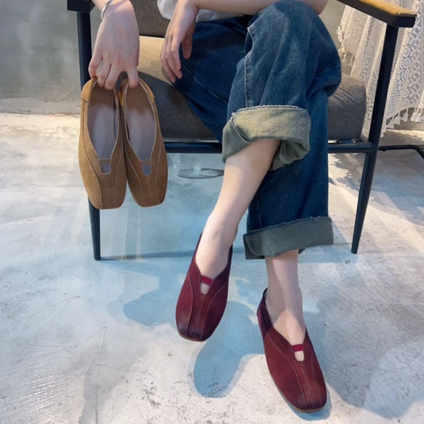 （再见时光）国风DIY休闲手工鞋