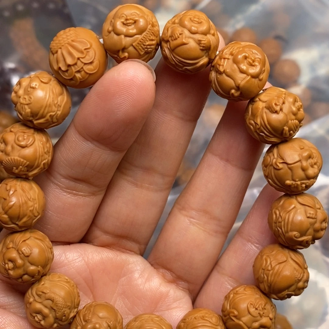 菩提籽类橄榄猴头核桃手串手链项链