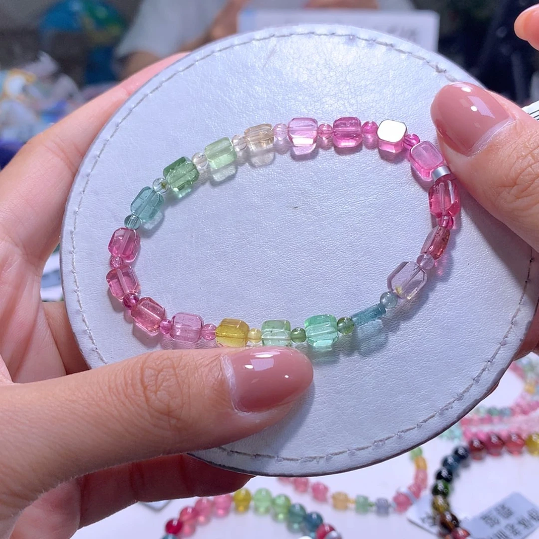【闪购商品】未镶嵌手串碧玺5.8m净体