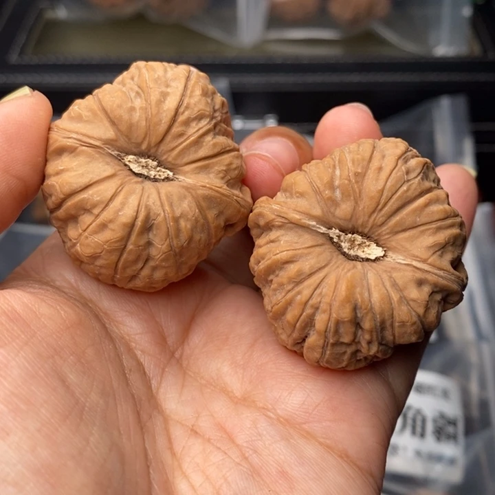 把件文玩核桃40凹底南瓜全品