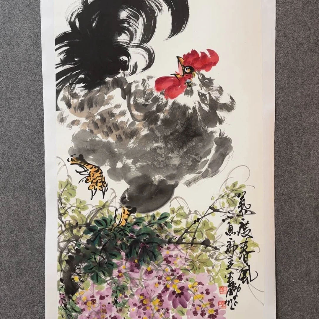 国画娄鹏老师手绘作品