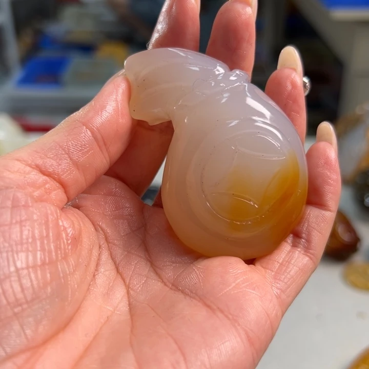 玛瑙/玉髓吊坠(不含链)未镶嵌