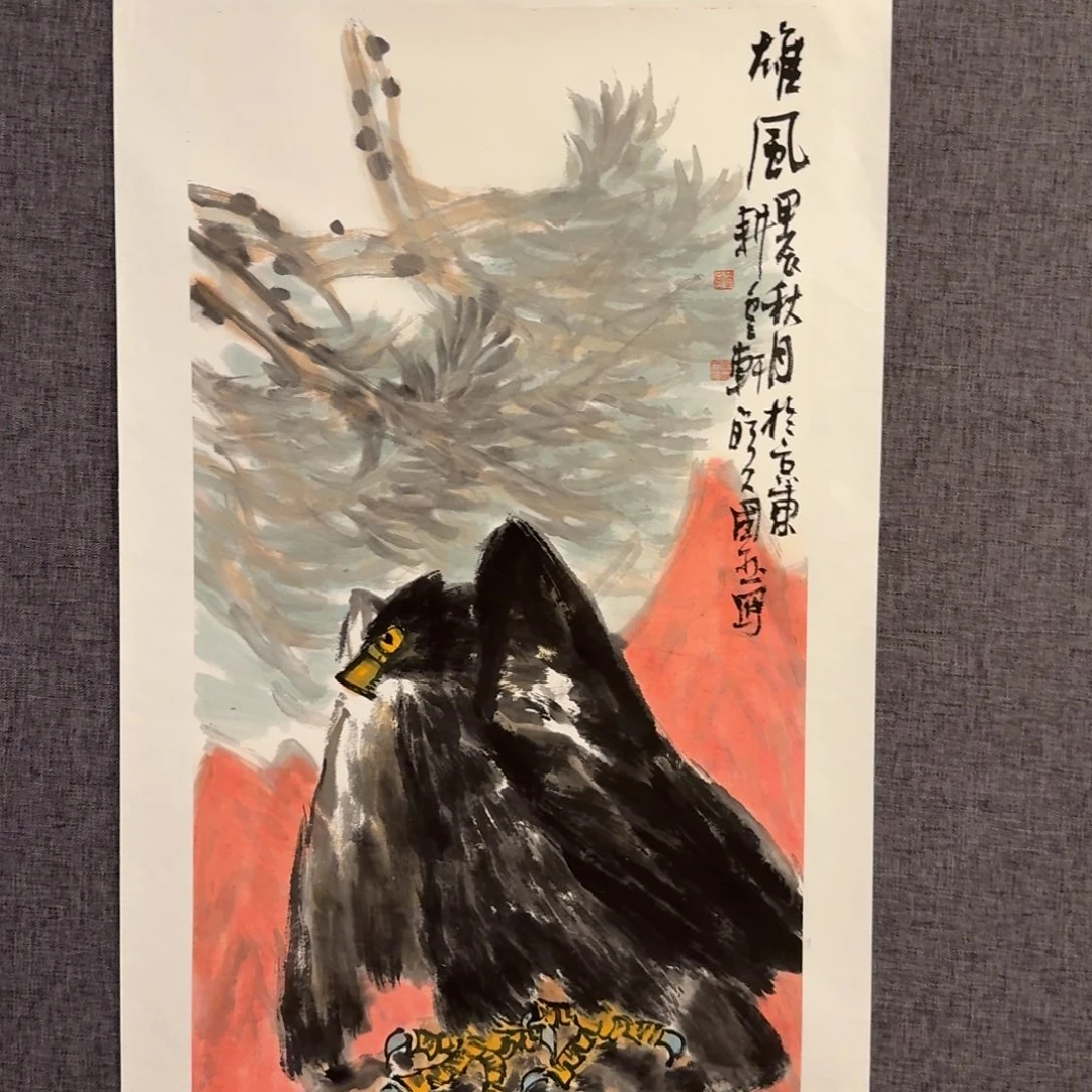 国画单老师作品画作