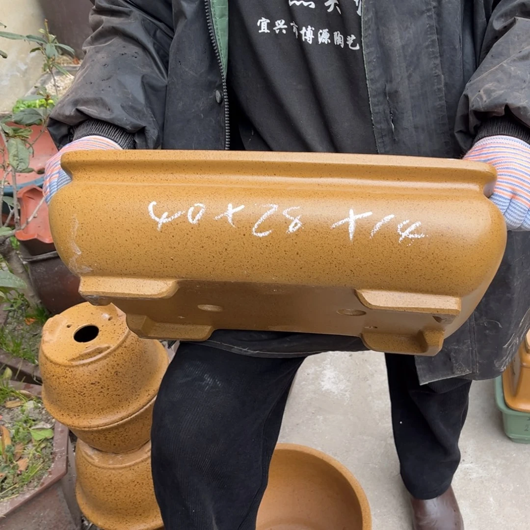 紫砂花盆盆景艺术