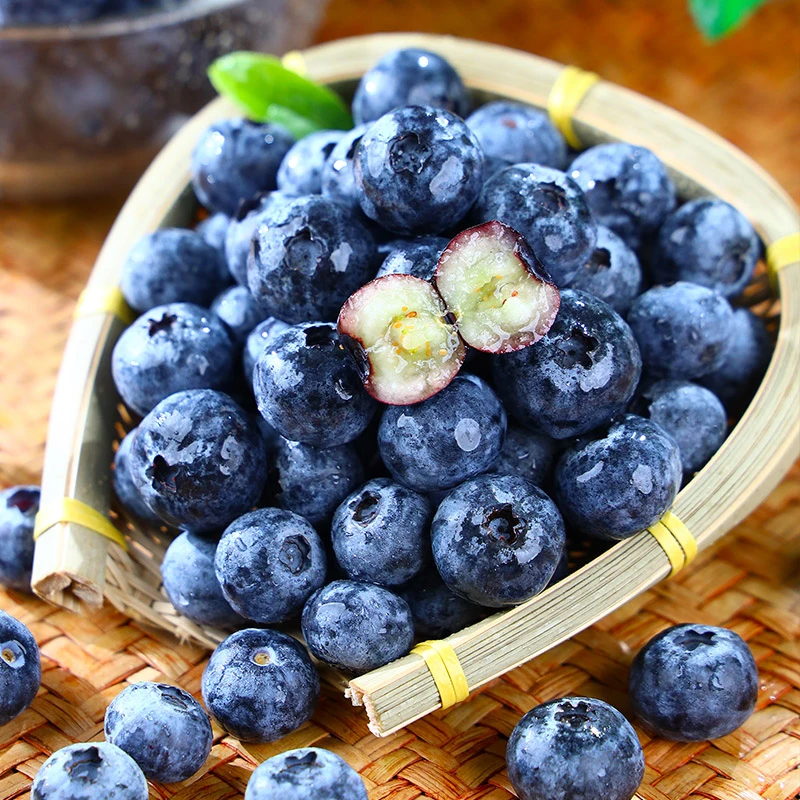 【顺丰】头茬蓝莓大果新鲜花香蓝莓脆甜可口400/500g包邮
