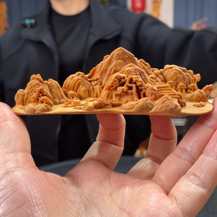 柏木（崖柏）手把件