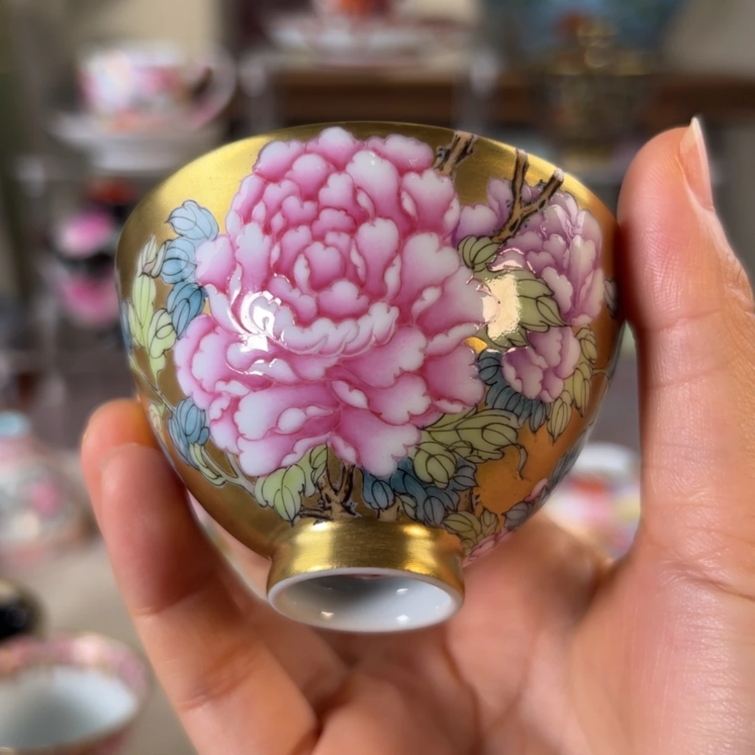 纯手工手绘 高端茶器
