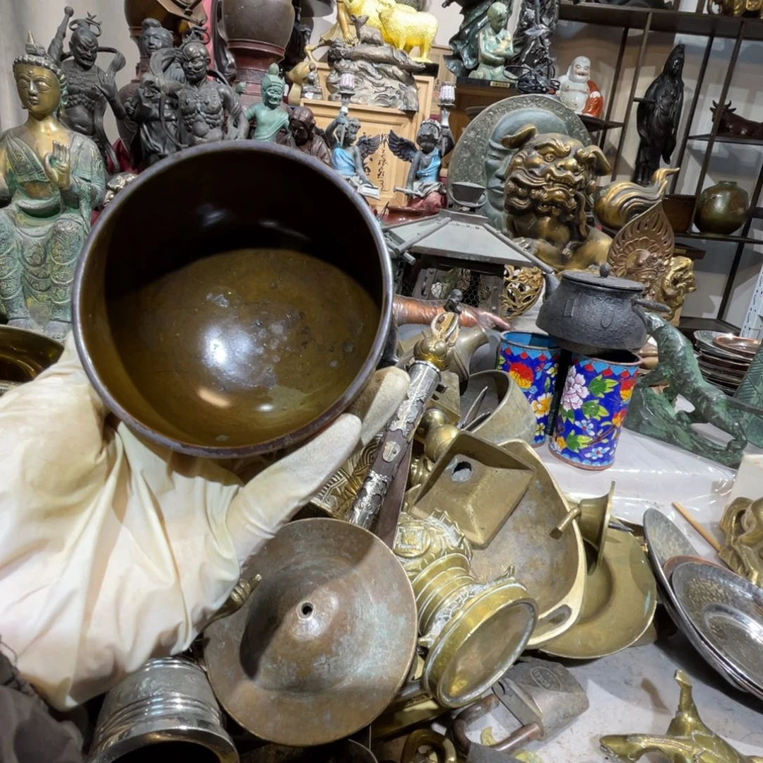 大阪回流铜器摆件53