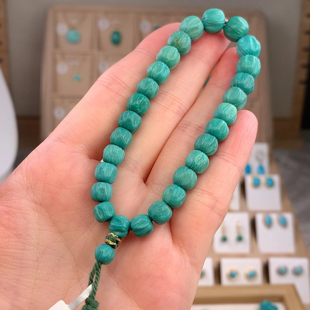 绿松石未镶嵌手链