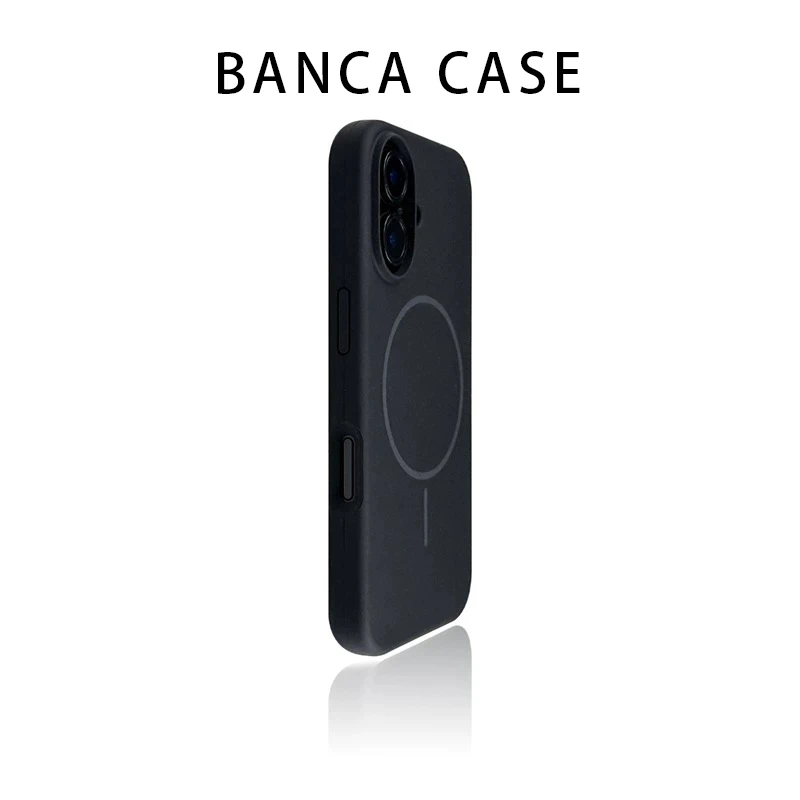 BANCA纯色液态硅胶磁吸适用苹果16Promax手机壳iPhone15/14/13/12