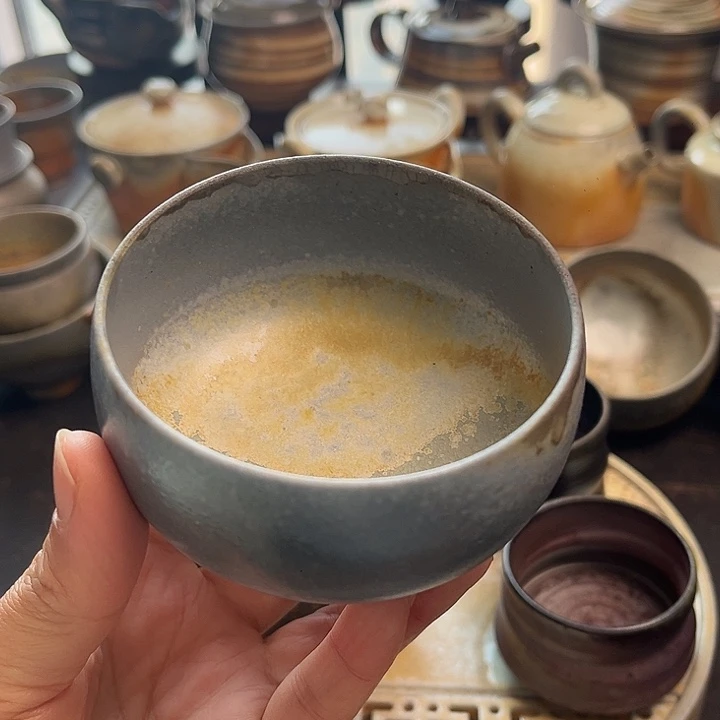 茶盏柴烧茶具柴烧茶具