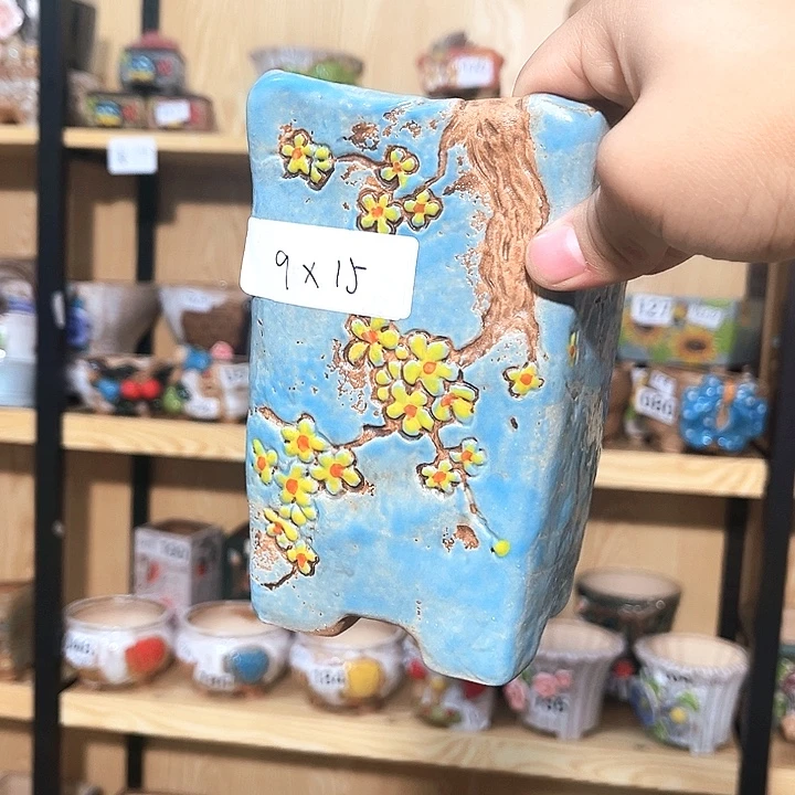 多肉花盆满15包邮