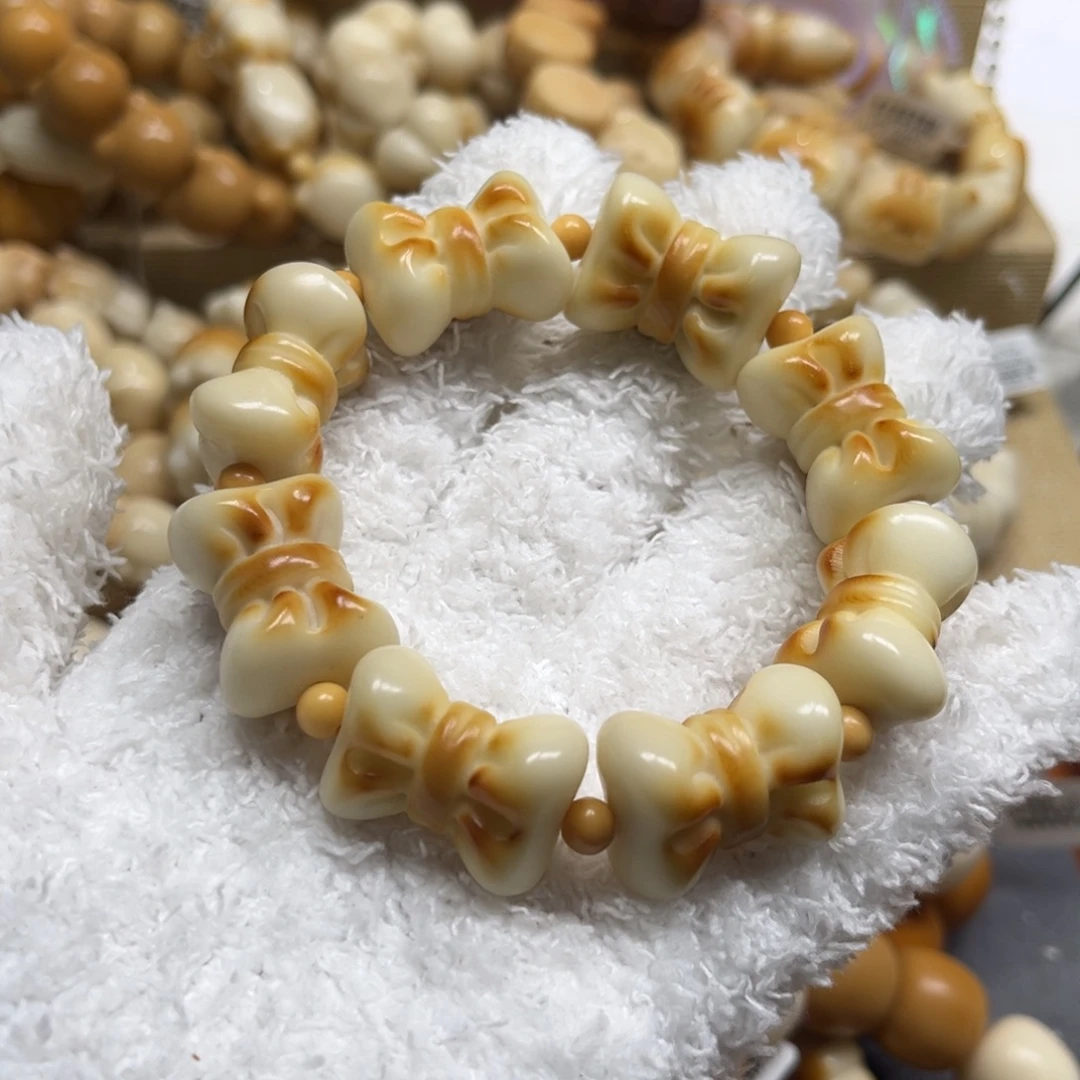 吊坠菩提根/象牙果12.28.32炭烤蝴蝶结