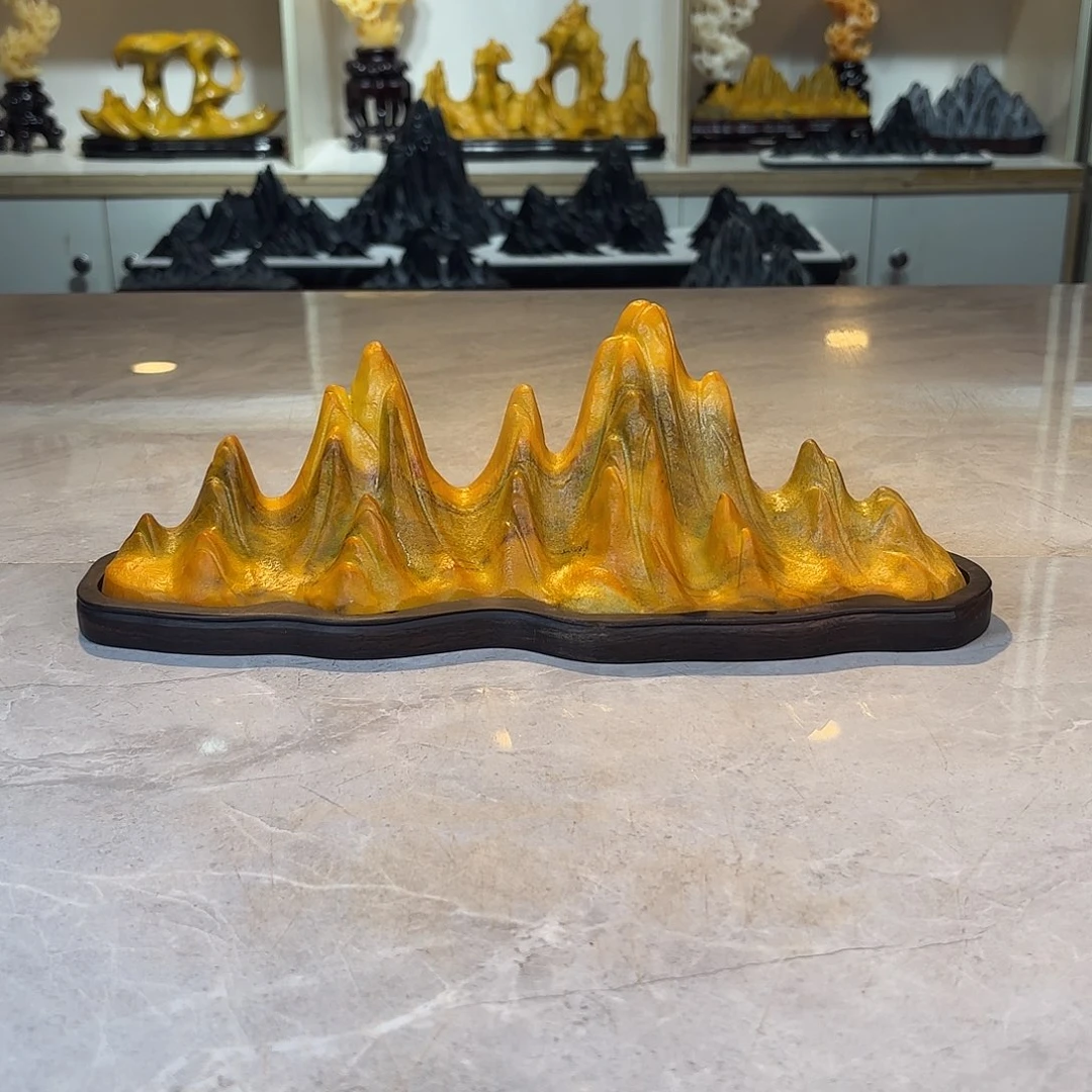 哒***哒陶灵璧石手工雕刻奇石摆件