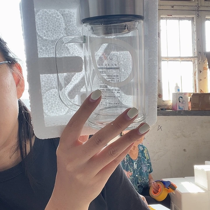 高端办公杯玻璃水杯