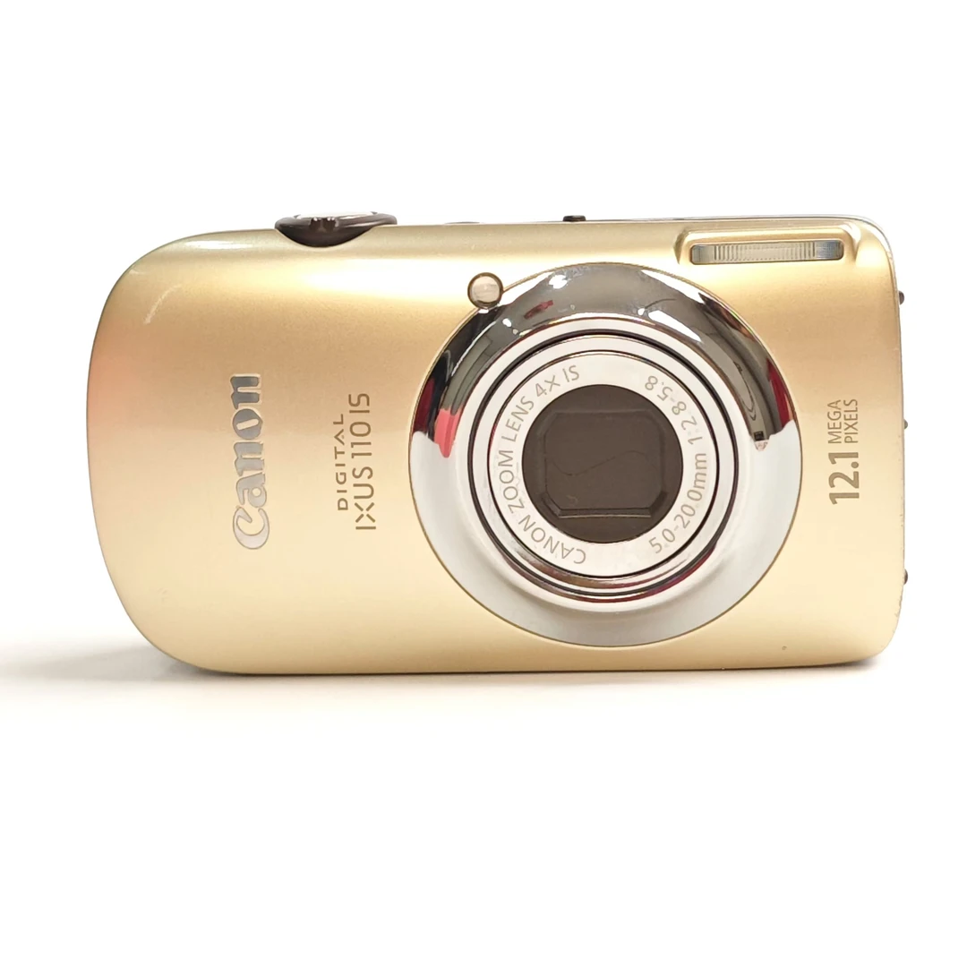 95新 Canon/佳能 ixus110金色原盒1200w清冷感柔白奶油肌带淡肤