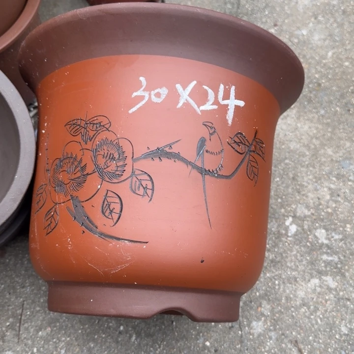 紫砂花盆特价商品