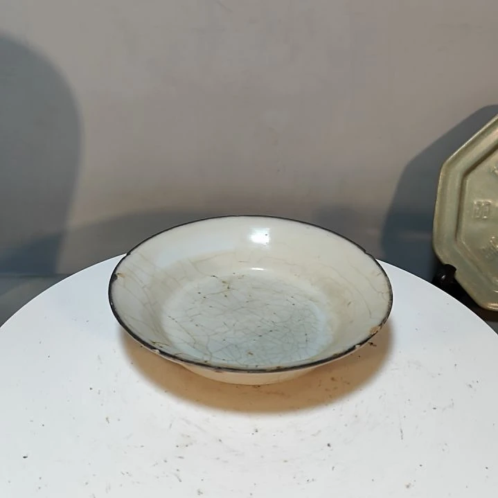 碗瓷**鱼官窑全品相陶瓷一个