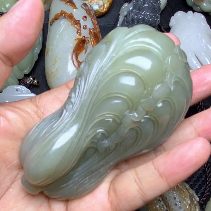 颈饰未镶嵌和田玉