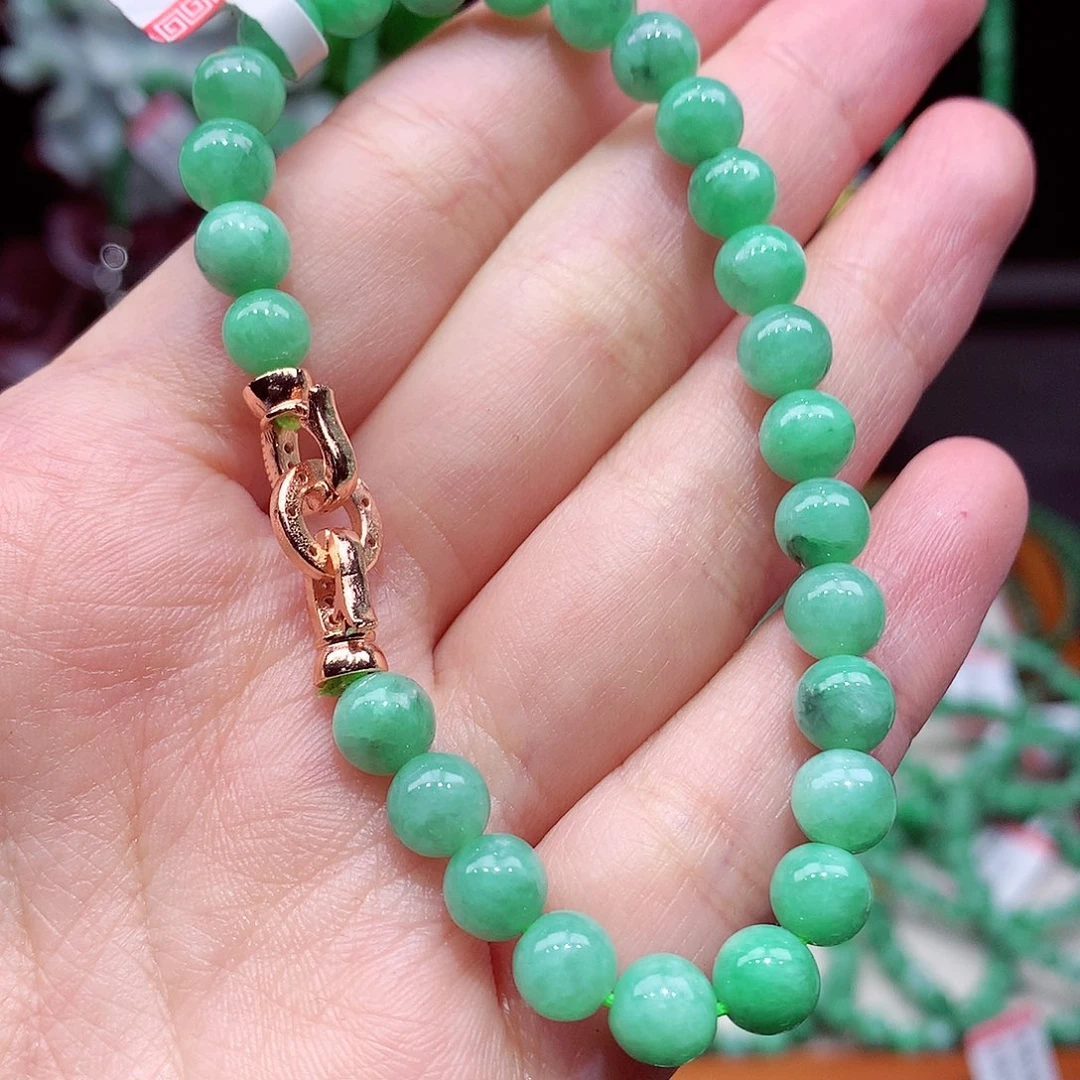 翡翠未镶嵌手链翡翠